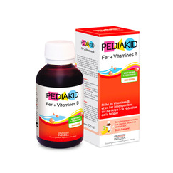 Eisen + B Vitamine, Kindersirup, 125 ml